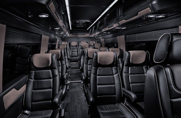 Luxury 35-seater coach hire Hyderabad